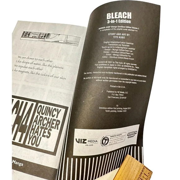 Bleach Tite Kubo Lot 2 Omnibus 1-3 and 4-6 Manga  English PB - Picture 6 of 10